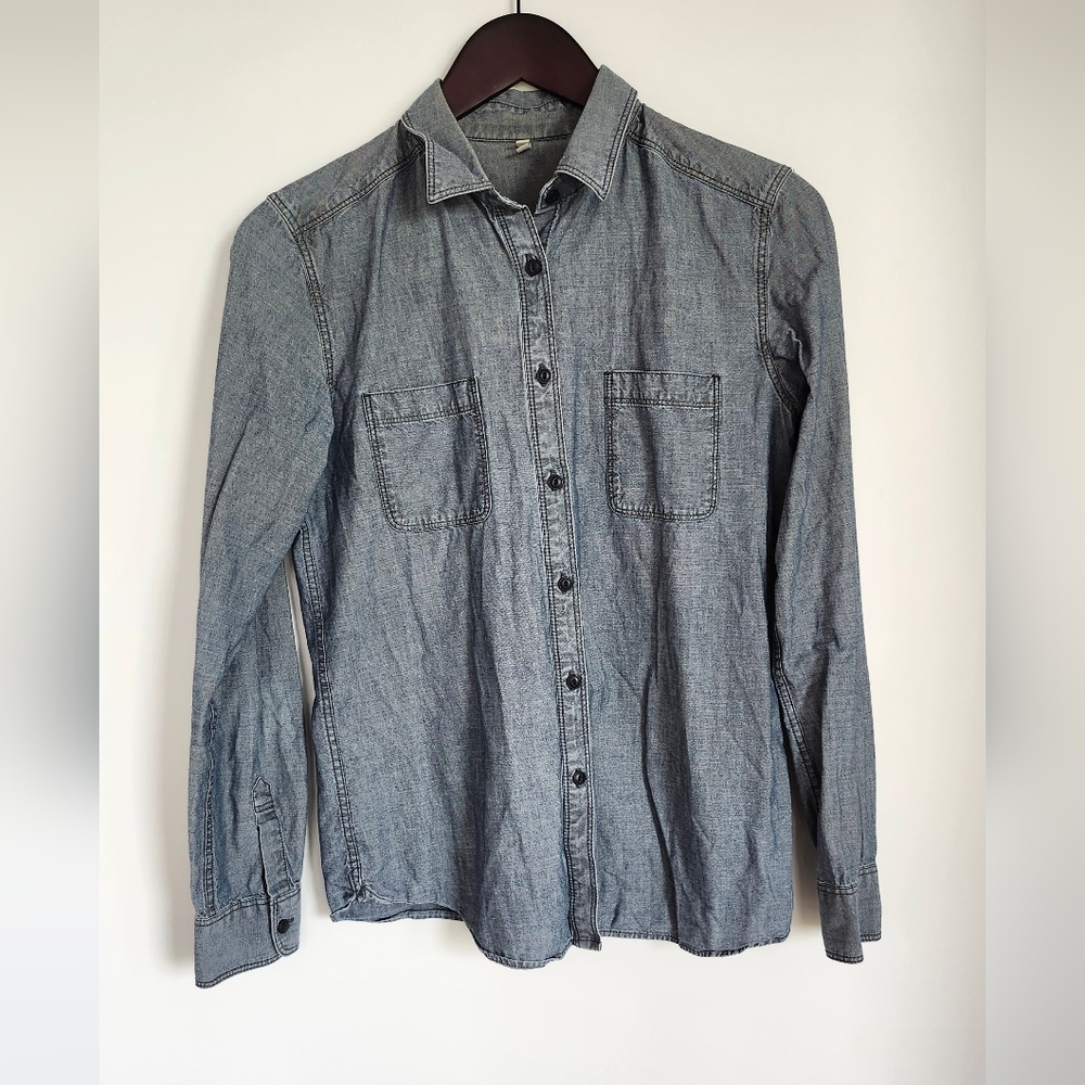 MUJI Chambray Collared Shirt